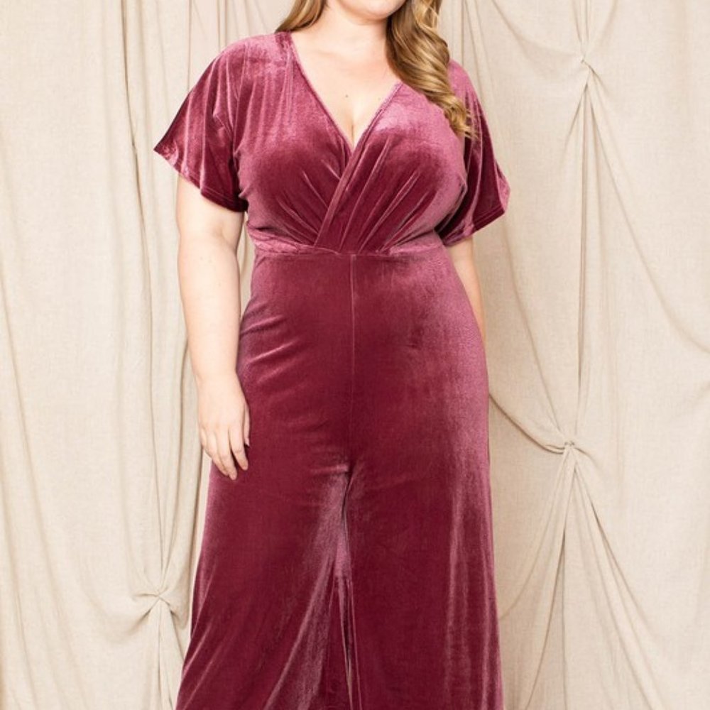 Velvet Jumpsuit